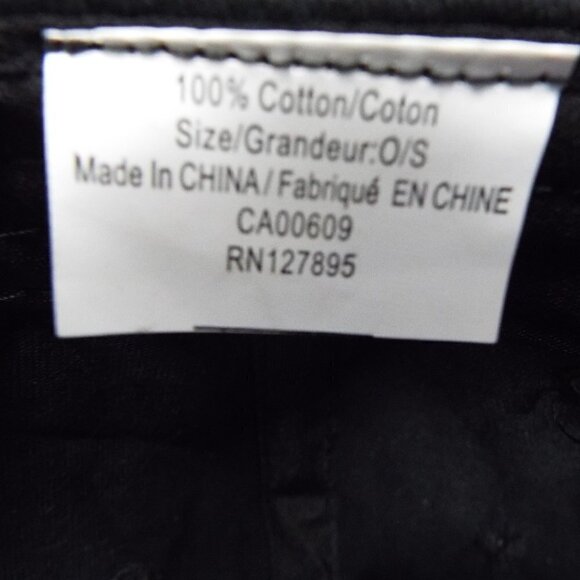 Canada Maple Leaf Black Suede Rim Men's Cap Hat - Picture 8 of 16